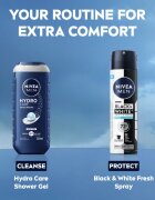 Nivea MEN Black & White Fresh izzadásgátló spray 200 ml