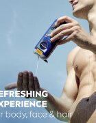 Nivea MEN Cool Marine tusfürdő gél testre és hajra 250 ml