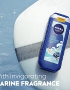 Nivea MEN Cool Marine tusfürdő gél testre és hajra 250 ml
