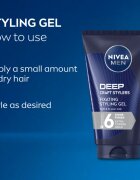Nivea MEN Craft Stylers formázó gél a puha és fényes hajért 150 ml