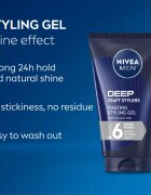 Nivea MEN Craft Stylers formázó gél a puha és fényes hajért 150 ml