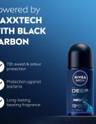 Nivea MEN Deep Beat golyós izzadásgátló 72 óra uraknak 50 ml