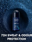 Nivea MEN Deep Beat golyós izzadásgátló 72 óra uraknak 50 ml
