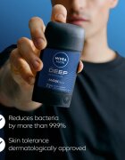 Nivea MEN Deep izzadásgátló stift uraknak Black Carbon Dark Wood 50 ml