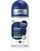 Nivea MEN Derma Control Sensitive golyós izzadásgátló az érzékeny bőrre 50 ml