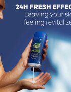 Nivea MEN Energy fürdőgél férfiaknak utántöltő 500 ml