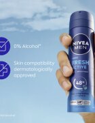 Nivea MEN Fresh Active spray dezodor uraknak 200 ml