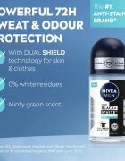 Nivea MEN Invisible Black & White Fresh golyós izzadásgátló uraknak 50 ml