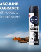 Nivea Men Invisible Black & White izzadásgátló spray uraknak 150 ml