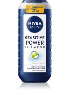 Nivea MEN Sensitive Power erősítő sampon érzékeny fejbőrre 250 ml