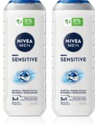 Nivea MEN Sensitive tusfürdő gél testre és hajra takarékos kiszerelés