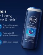 Nivea MEN Total Relax relaxáló tusfürdő gél 500 ml
