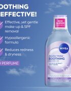 Nivea Micellar Soothing micellás víz normál és száraz érzékeny bőrre az érzékeny arcbőrre 100 ml