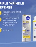 Nivea Q10 Anti-Wrinkle ultra könnyű fluid SPF 50 40 ml