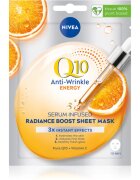 Nivea Q10 Energy szövet arcmaszk a ráncok ellen 1 db