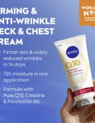 Nivea Q10 Firming + Anti-Wrinkle feszesítő krém nyakra és dekoltázsra 200 ml