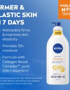 Nivea Q10 Firming feszesítő testápoló tej 625 ml