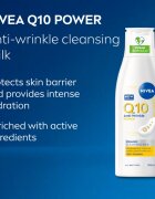 Nivea Q10 Power tisztító arctej a ráncok ellen 200 ml