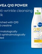 Nivea Q10 Power tisztító arctej a ráncok ellen 200 ml