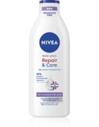 Nivea Repair & Care Sensitive nyugtató testápoló tej száraz és érzékeny bőrre 400 ml