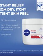 Nivea Repair & Care tápláló regeneráló krém száraz bőrre 400 ml