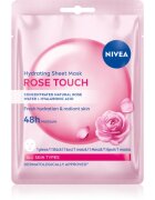 Nivea Rose Touch hidratáló gézmaszk 1 db