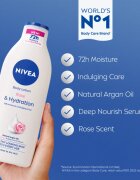 Nivea Rose Touch hidratáló testápoló tej 400 ml