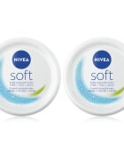 Nivea Soft frissítő hidratáló krém takarékos kiszerelés
