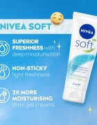 Nivea Soft hidratáló krém 75 ml