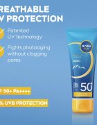 Nivea SUN Alpin napozó arckrém a hideg és a szél ellen SPF 50+ 40 ml