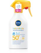 Nivea SUN Babies & Kids gyermek spray a napozáshoz az érzékeny bőrre SPF 50+ 250 ml