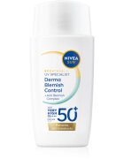 Nivea SUN Derma Skin Clear napozó arckrém a bőrhibákra SPF 50+ 40 ml