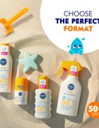 Nivea Sun Kids gyermek spray a napozáshoz SPF 50+ 200 ml