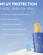 Nivea SUN Kids színezett napozó spray gyermekeknek SPF 50+ 200 ml