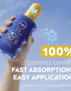 Nivea SUN Kids színezett napozó spray gyermekeknek SPF 50+ 200 ml