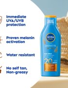 Nivea SUN Protect & Bronze intenzív napozótej SPF 20 200 ml