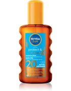 Nivea SUN Protect & Bronze száraz olaj napozáshoz SPF 20 200 ml