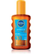 Nivea SUN Protect & Bronze száraz olaj napozáshoz SPF 30 200 ml