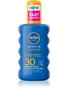 Nivea SUN Protect & Moisture hidratáló napozó spray SPF 30 200 ml