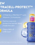 Nivea SUN Protect & Moisture hidratáló napozó spray SPF 30 200 ml