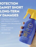 Nivea SUN Protect & Moisture hidratáló napozó spray SPF 30 270 ml