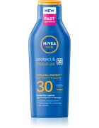 Nivea SUN Protect & Moisture hidratáló napozótej SPF 30 400 ml