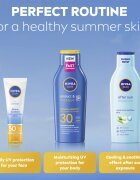 Nivea SUN Protect & Moisture hidratáló napozótej SPF 30 400 ml