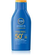 Nivea SUN Protect & Moisture hidratáló napozótej SPF 50+ 100 ml