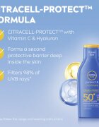 Nivea SUN Protect & Moisture hidratáló napozótej SPF 50+ 100 ml