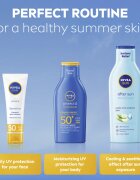 Nivea SUN Protect & Moisture hidratáló napozótej SPF 50+ 100 ml