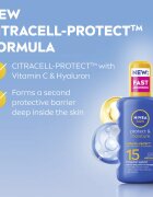 Nivea SUN Protect & Moisture napozó spray SPF 15 200 ml