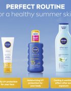 Nivea SUN Protect & Moisture napozó spray SPF 15 200 ml