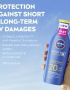 Nivea SUN Protect & Moisture napozótej SPF 20 200 ml