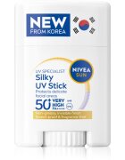 Nivea SUN Silky UV Stick napozó krém stift SPF 50+ 15 g